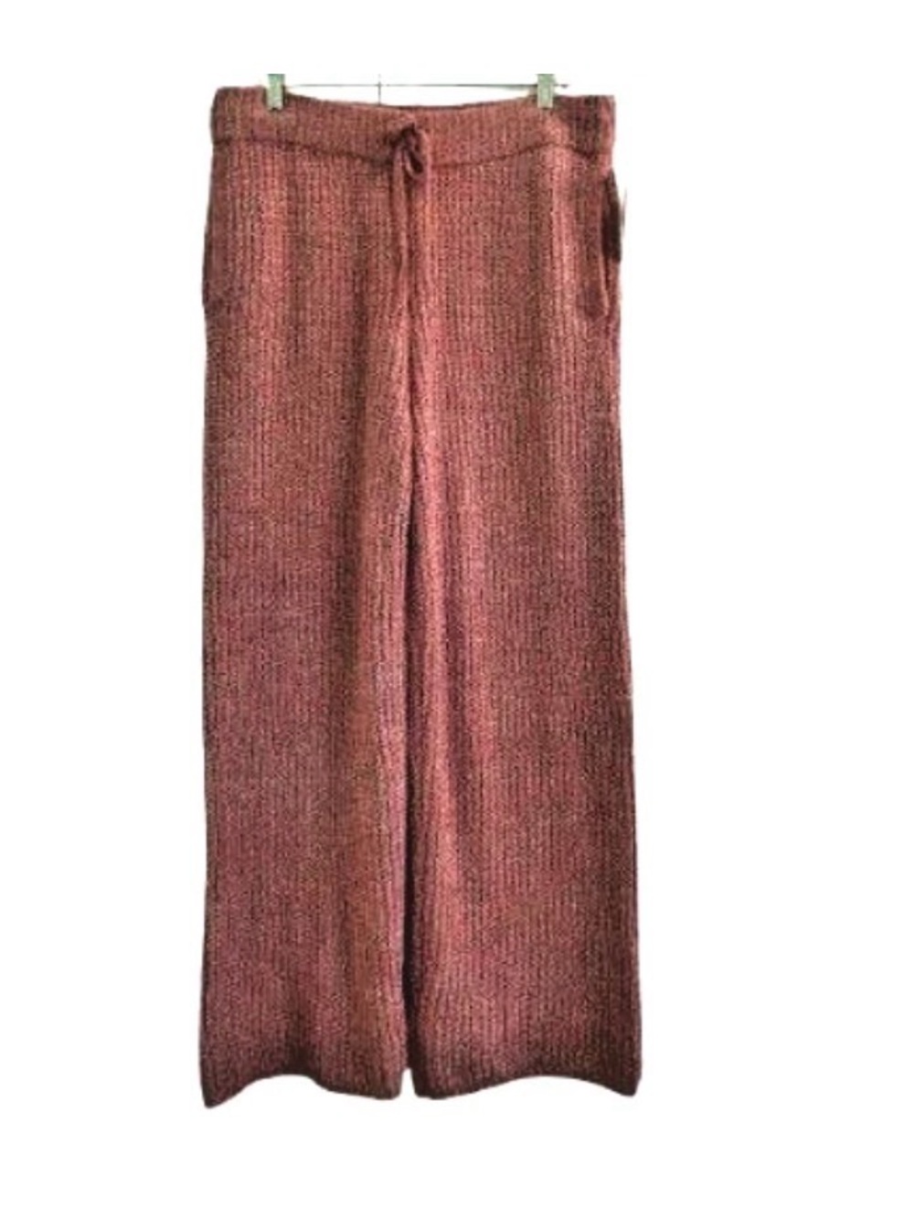 NWD State of Day Knit Lounge Pants Sz M Crimson Red Marl Super Soft Cozy